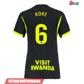 Lacne Ženy Futbalové dres Atletico Madrid Koke #6 2026-27 Krátky Rukáv - Preč